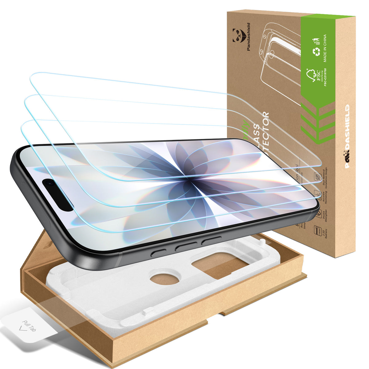 PandaShield 2-Pack for Samsung S26/S26 Ultra HD Tempered Glass Screen Protector